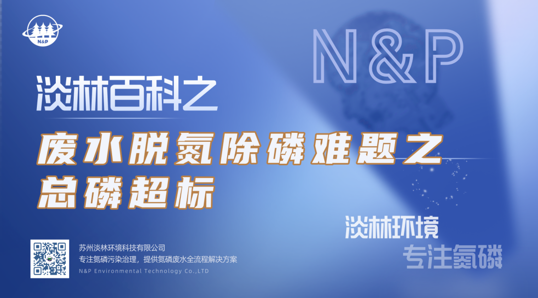 淡林百科｜废水脱氮除磷难题之总磷超标