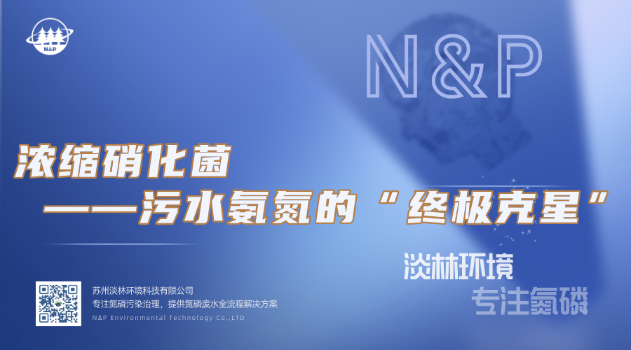 淡林百科｜浓缩硝化菌——污水氨氮的“终极克星”
