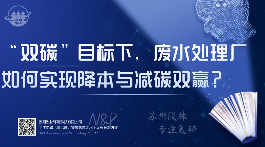 淡林百科｜“双碳”目标下，废水处理厂如何实现降本与减碳双赢？
